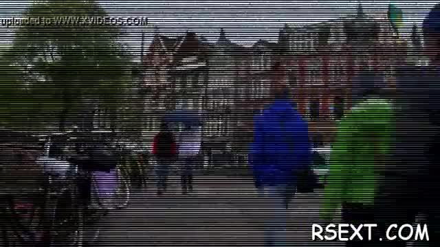 Slutty man gets out and explores amsterdam redlight district