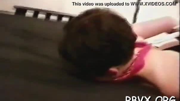 Smutty whore gets strapped and titillated with sex toys